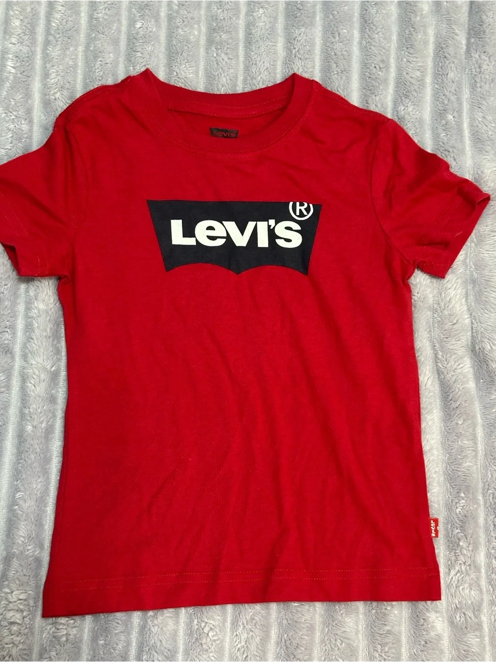 Levi's Red Tee with Black and White Logo